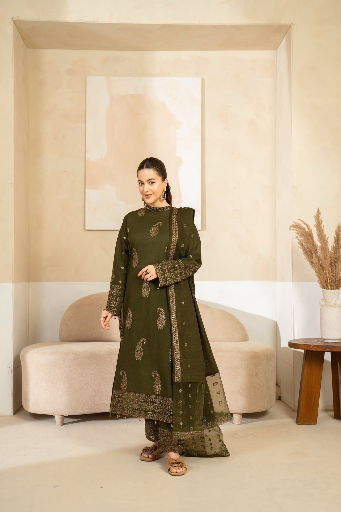 Serayan By Anaya Noor Emb Bana Dora Lawn 3PC