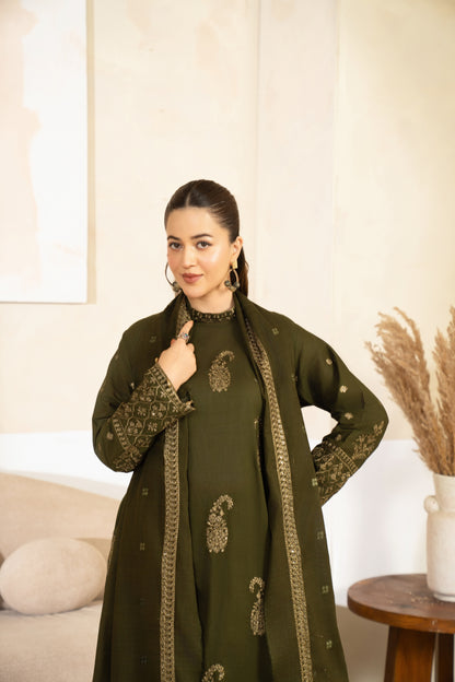 Serayan By Anaya Noor Emb Bana Dora Lawn 3PC