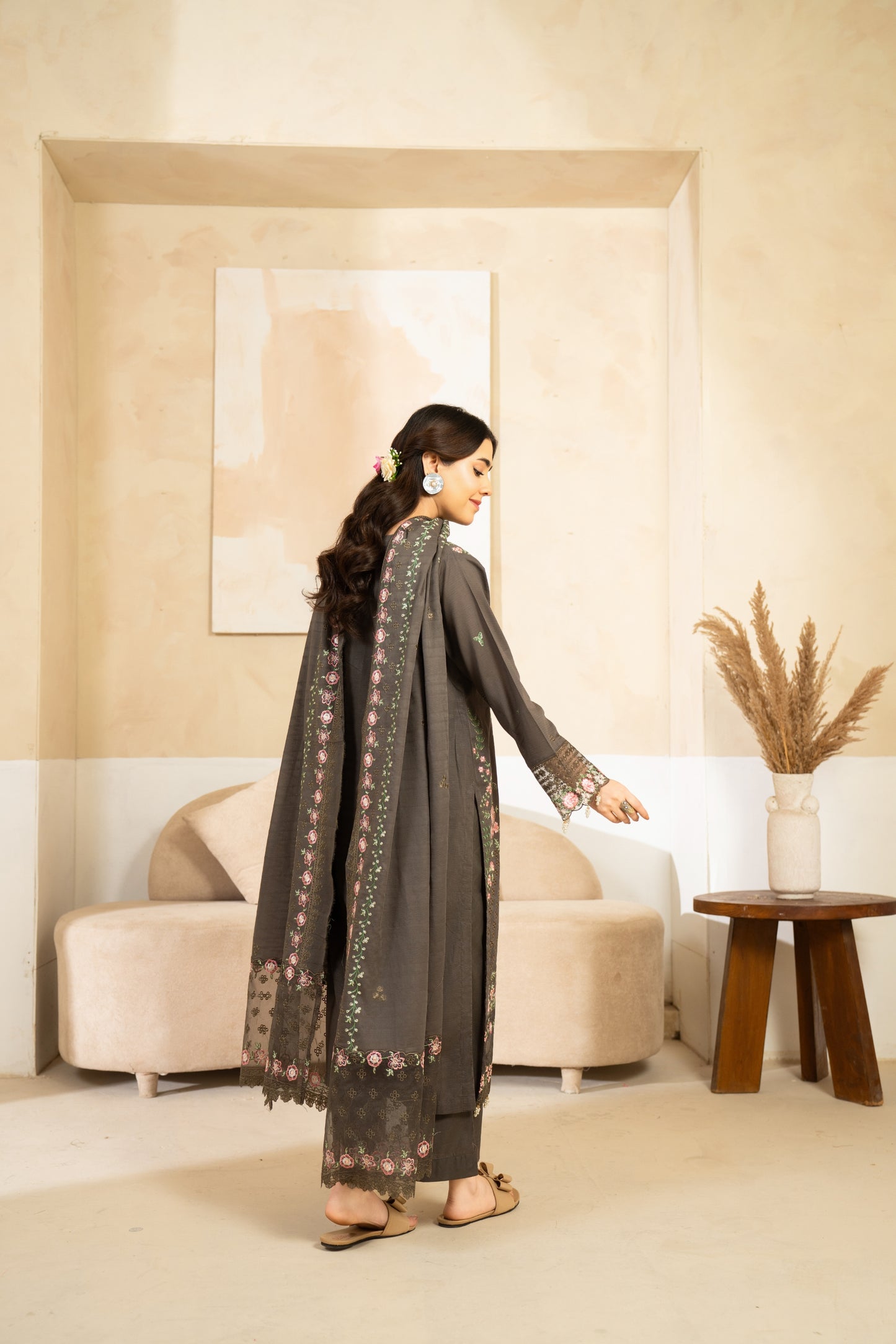 Serayan By Anaya Noor Emb Bana Dora Lawn 3PC