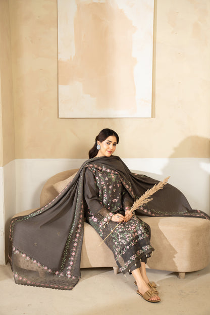 Serayan By Anaya Noor Emb Bana Dora Lawn 3PC