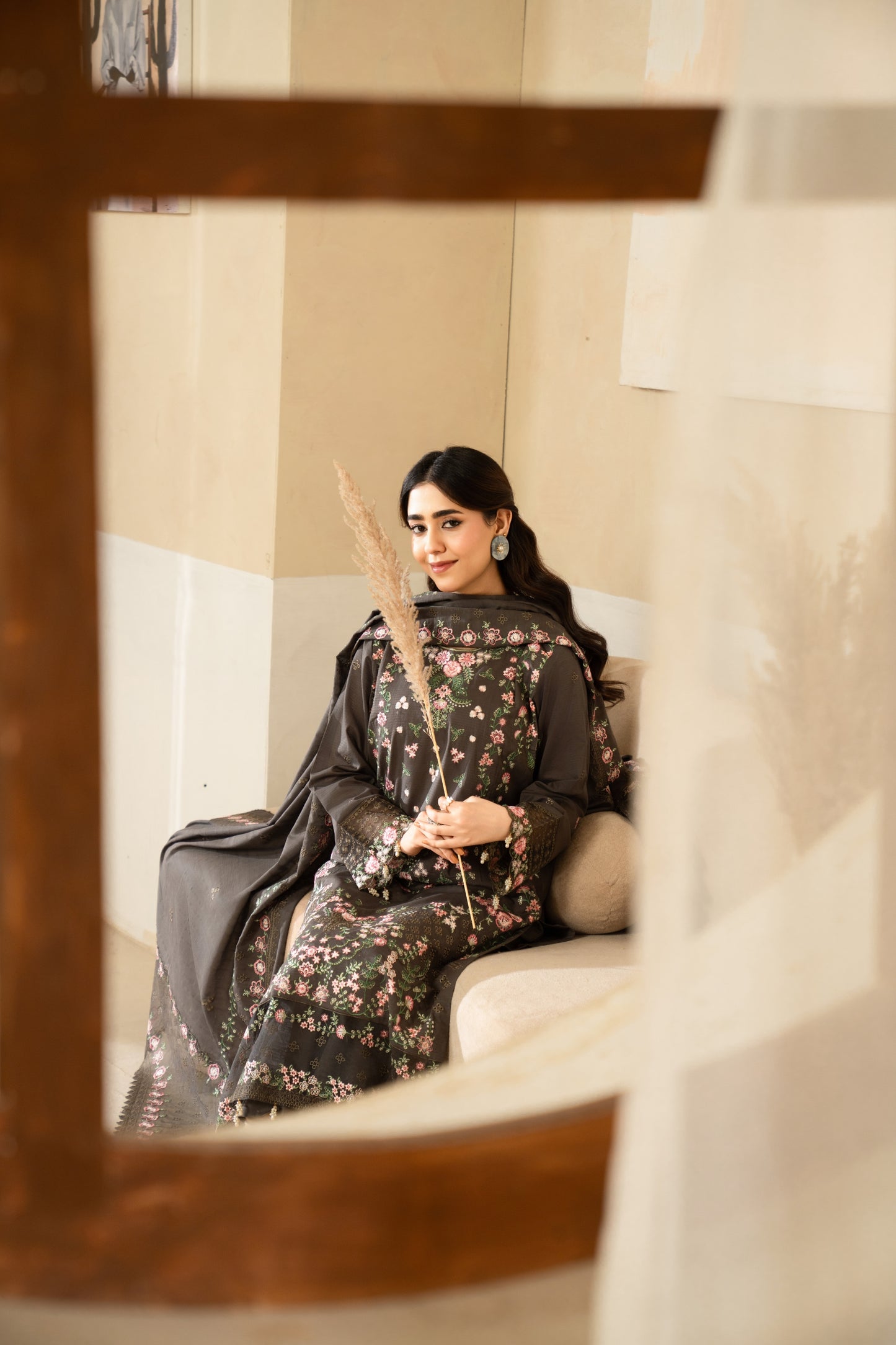 Serayan By Anaya Noor Emb Bana Dora Lawn 3PC