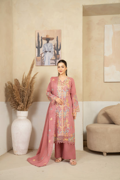 Serayan By Anaya Noor Emb Bana Dora Lawn 3PC