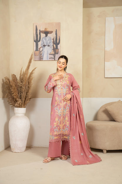 Serayan By Anaya Noor Emb Bana Dora Lawn 3PC
