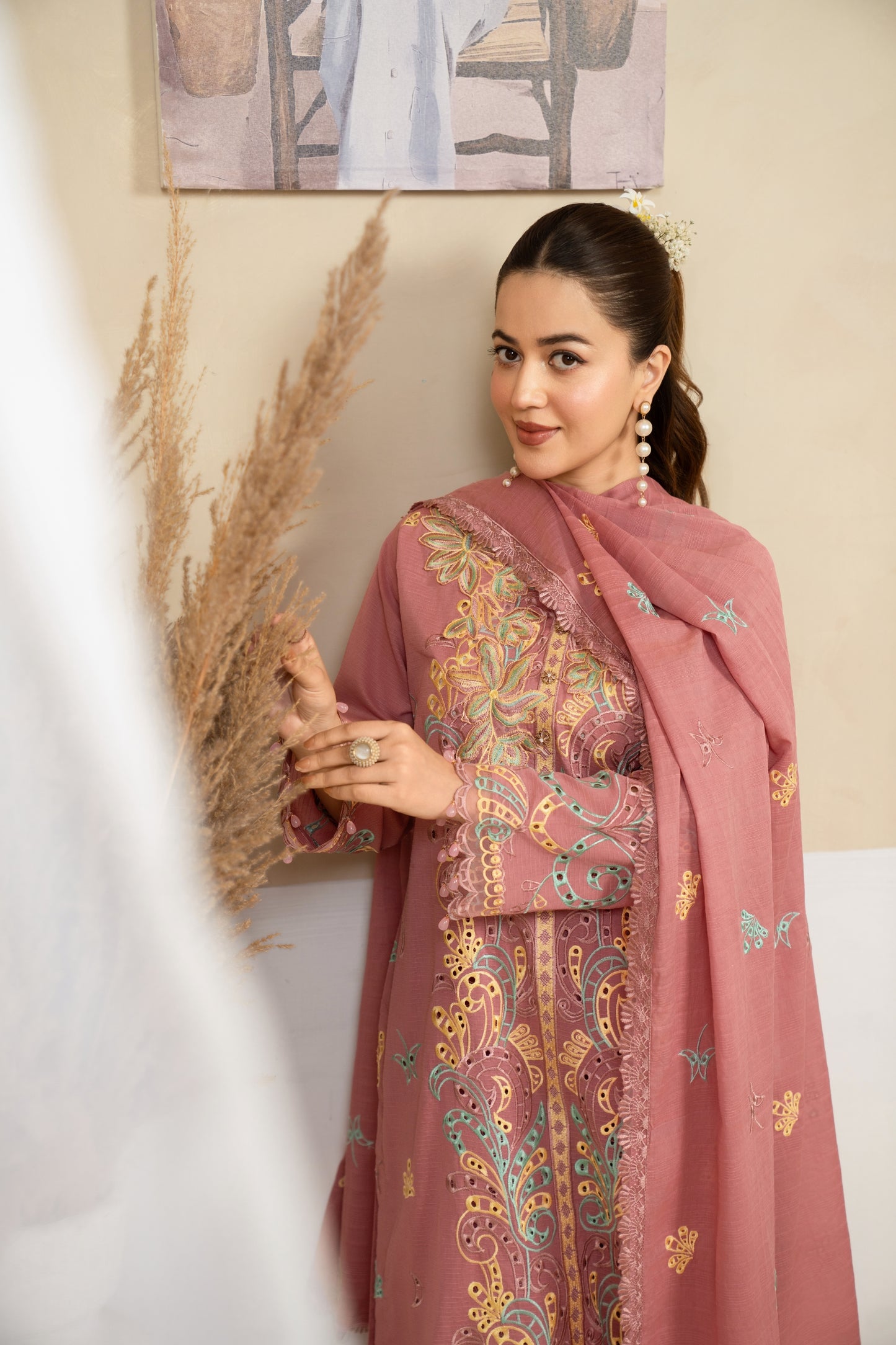 Serayan By Anaya Noor Emb Bana Dora Lawn 3PC