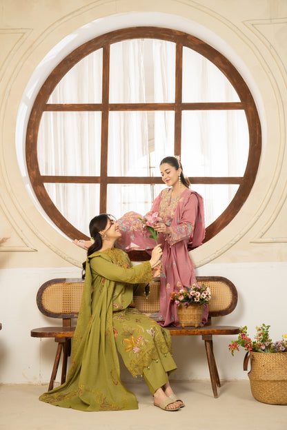 Serayan By Anaya Noor Emb Bana Dora Lawn 3PC