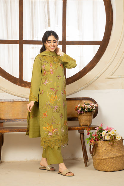 Serayan By Anaya Noor Emb Bana Dora Lawn 3PC