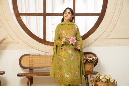 Serayan By Anaya Noor Emb Bana Dora Lawn 3PC