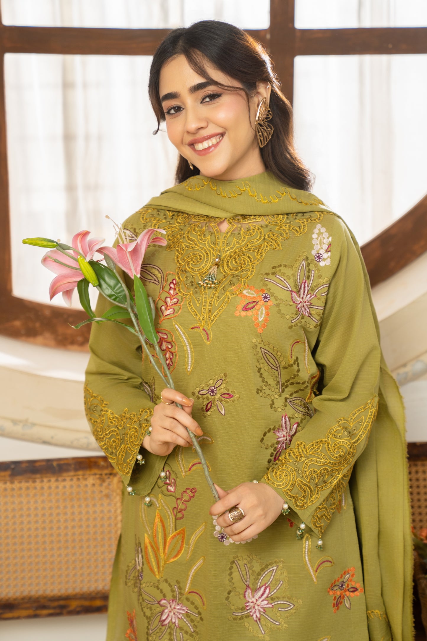 Serayan By Anaya Noor Emb Bana Dora Lawn 3PC