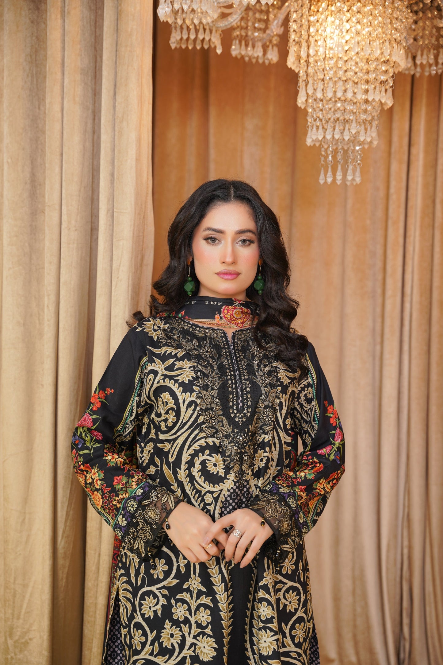 Mirari | Embroidered | Linen-3PC