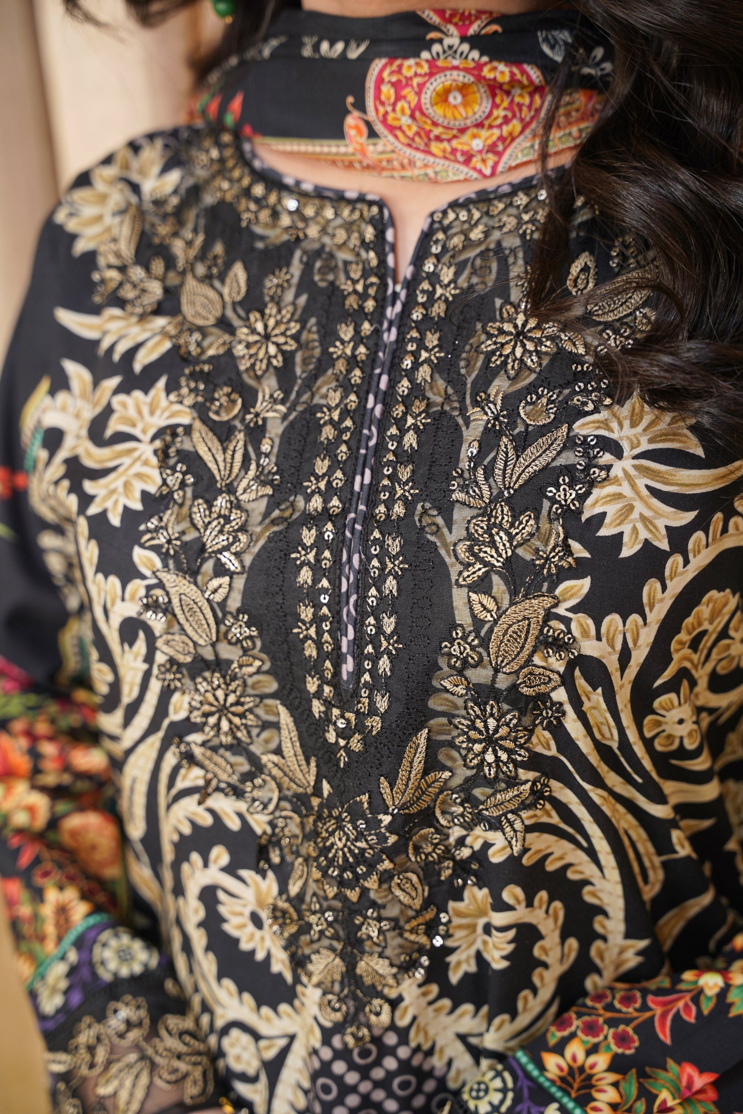Mirari | Embroidered | Linen-3PC