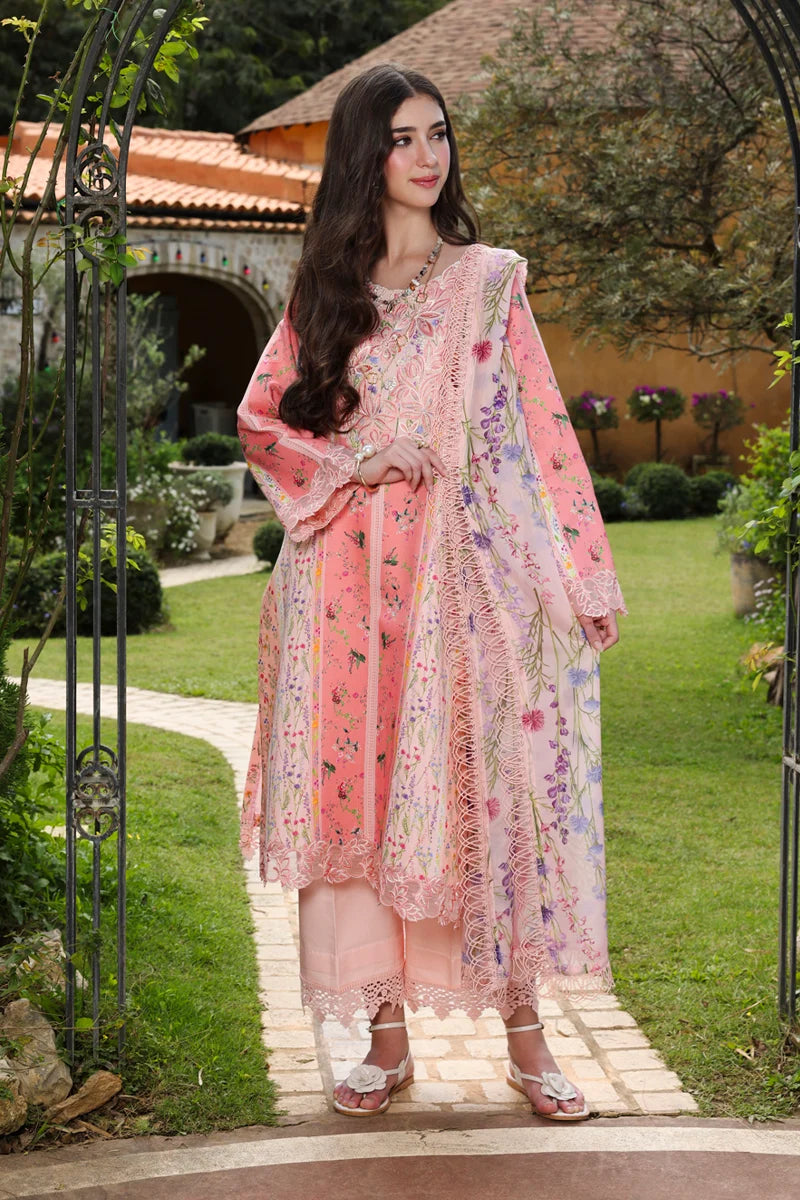 LifeStyle By Rang Rasiya Luxury Printed & Emb Lawn 3PC