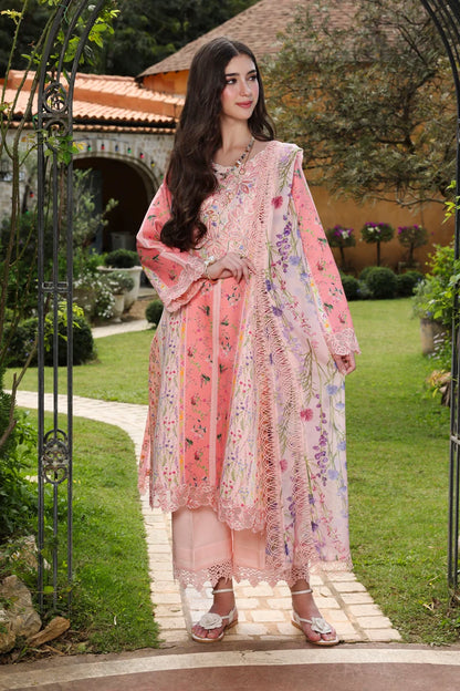 LifeStyle By Rang Rasiya Luxury Printed & Emb Lawn 3PC