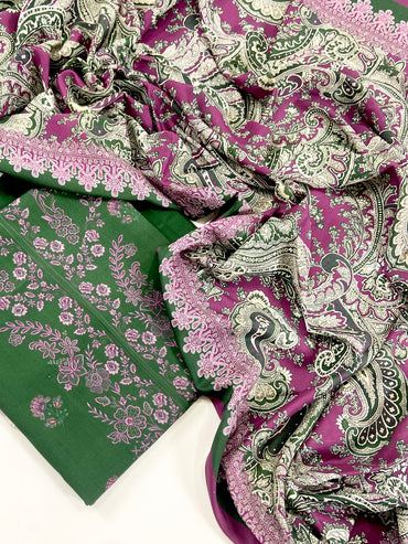 Mausummery Digital Printed Linen 3PC