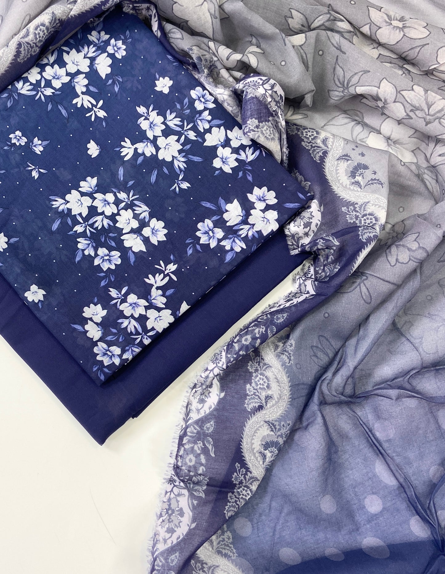 Baroque Digital Printed Lawn 3PC