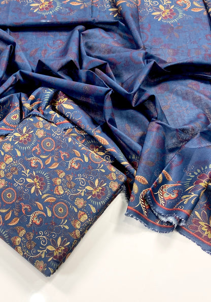 Bareeze Digital Printed Khaddar 3PC