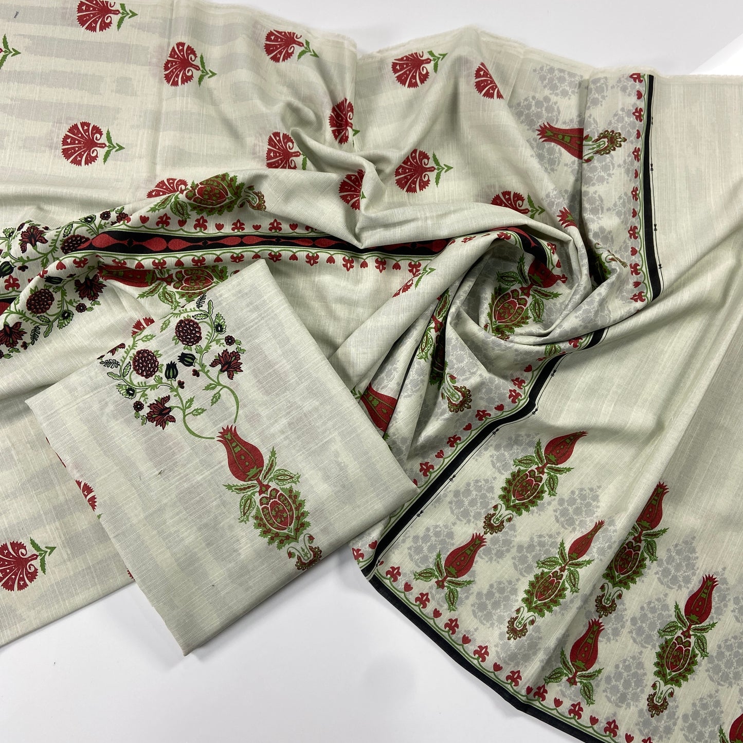 Beechtree Digital Printed Khaddar Shirt-1PC