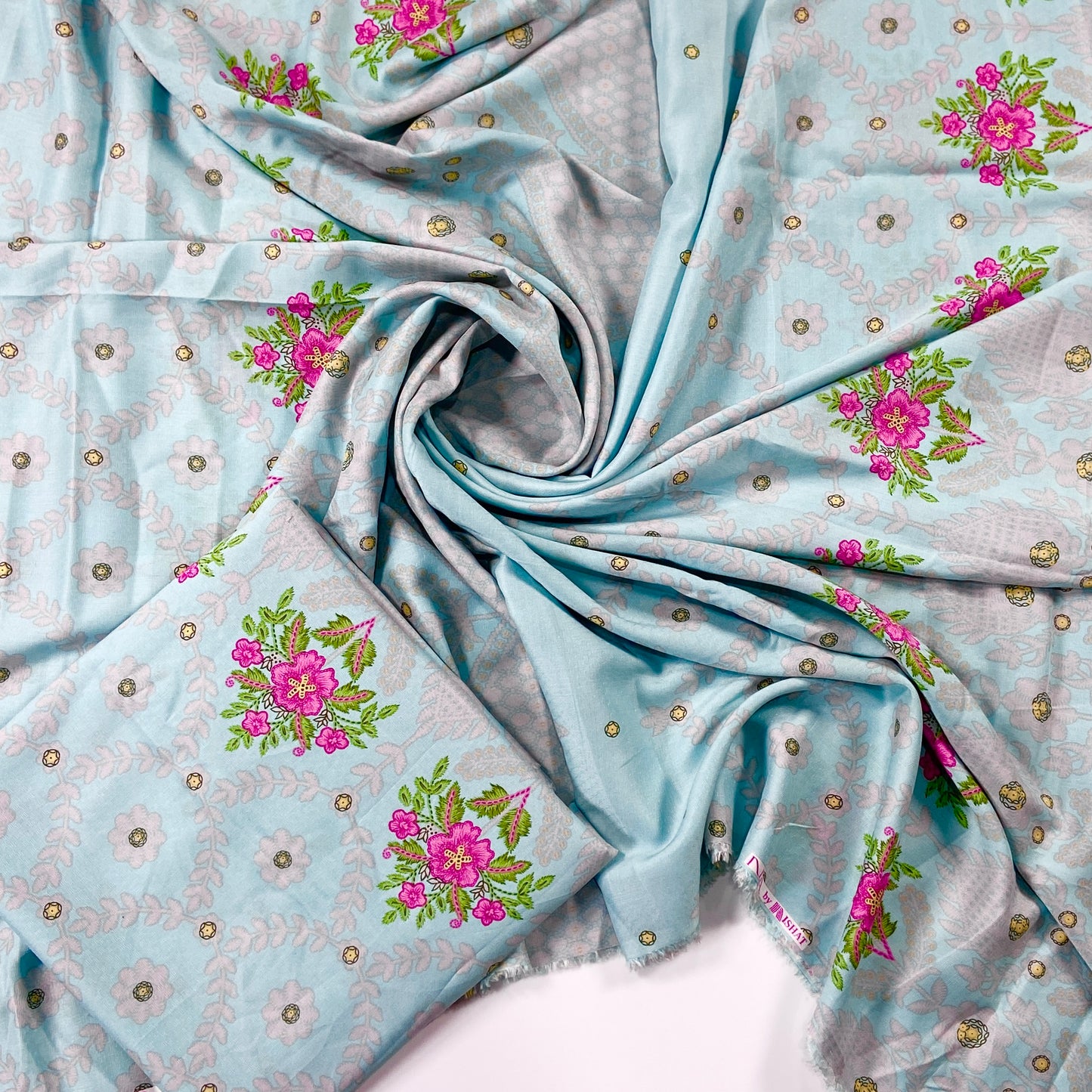 Nishat Digital Printed Linen Shirt-1PC