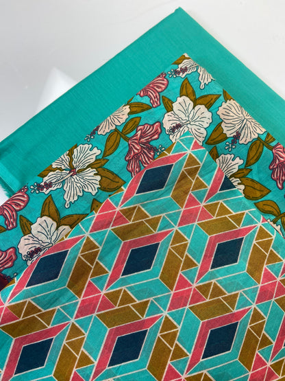 Zesh Airjet Printed Lawn 3-PC