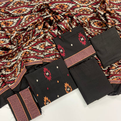 Bareeze Luxury Emb Dhanak-3PC