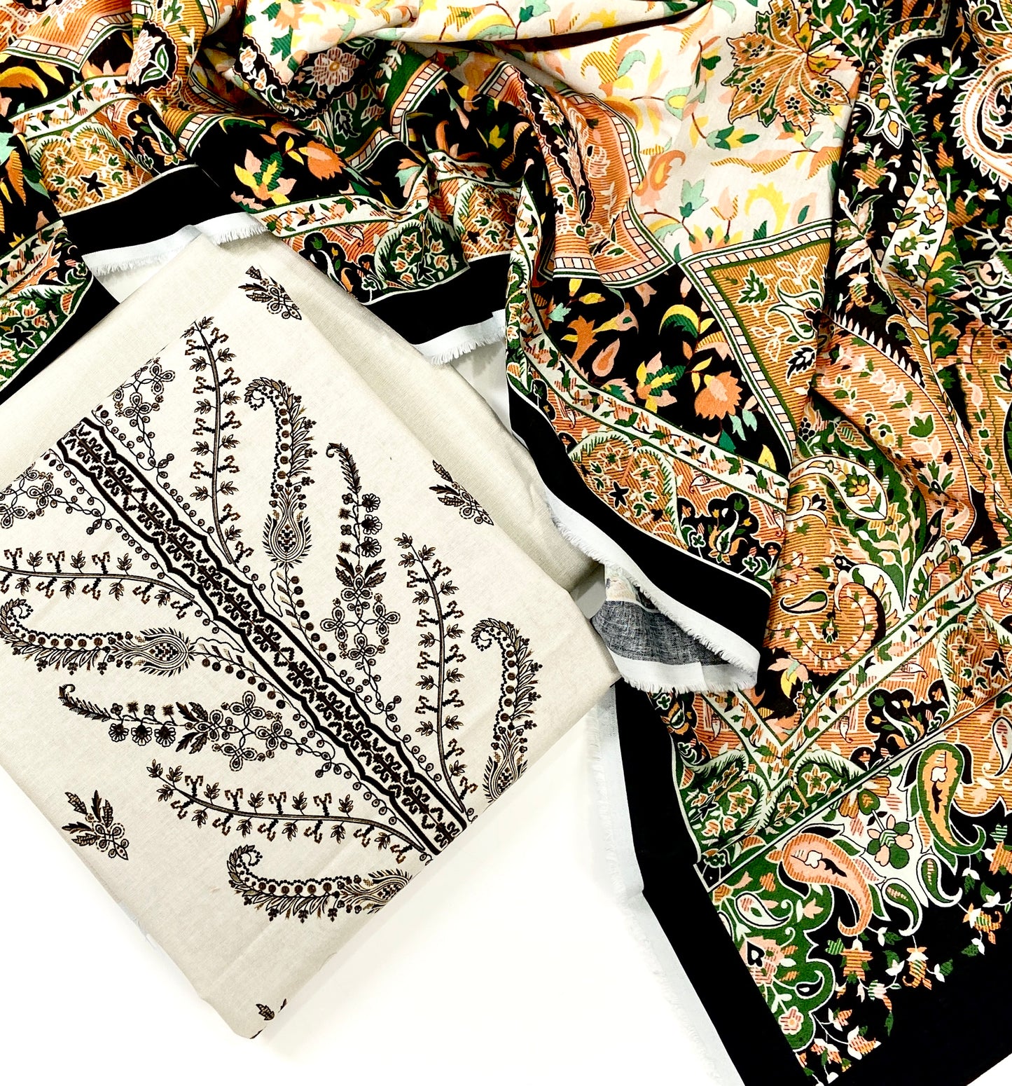 Mausummery Digital Printed Khaddar 3PC