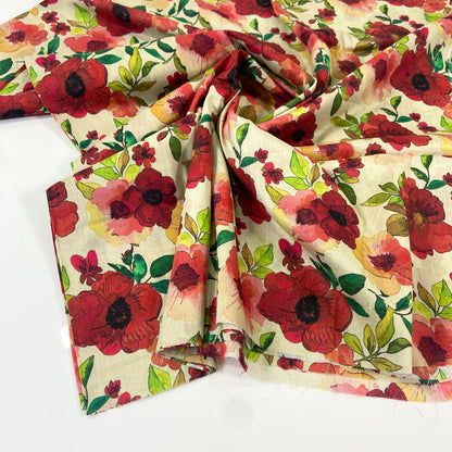 Anaya Noor Digital Printed Air Jet Lawn-Shirt