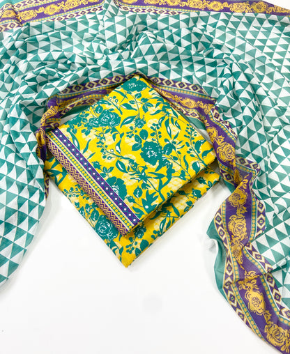 Bin Saeed Digital Printed Lawn 3PC