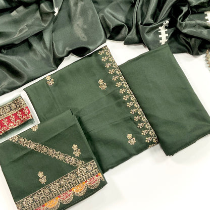 Maria B Luxury Emb Dhanak-3PC