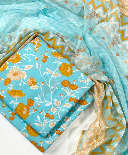 Bin Saeed Digital Printed Lawn 3PC
