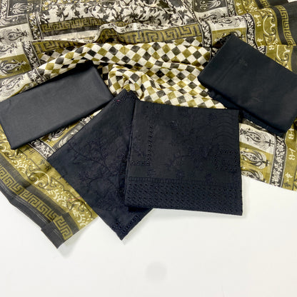 Chikenkari Anaya Noor Lawn 3-PC