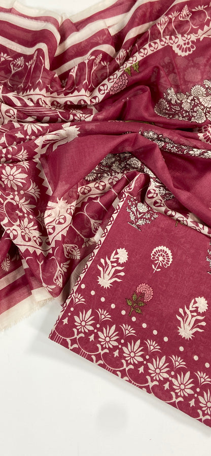 Digital Printed Shirt Dupatta Lawn 2PC