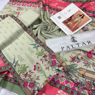 Paltar Printed Khaddar 3-PC