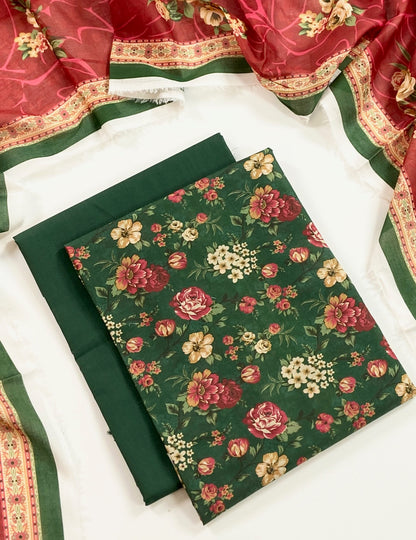 Bin Saeed Digital Printed Lawn 3PC