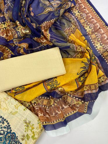 Gul Rang By Zara Ali Bana Doria Lawn 3-PC