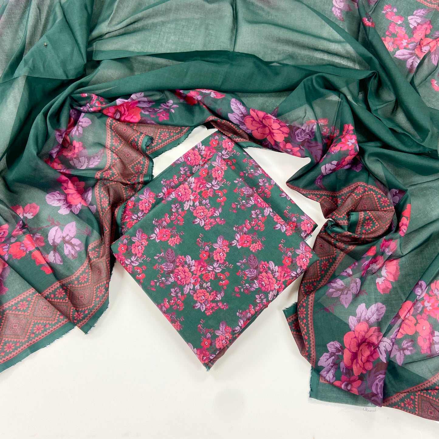 Bareeze Digital Printed Lawn 3PC
