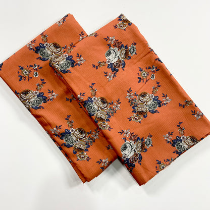 Anaya Noor Printed Bana Dora Slub Linen 2PC