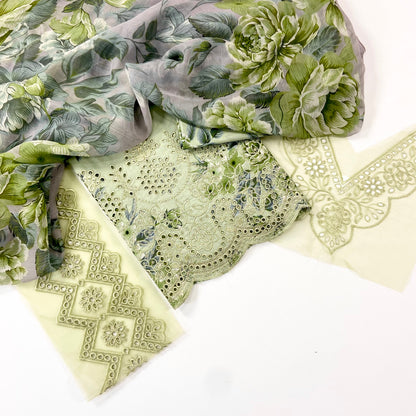 Iznik B Emb Luxury Lawn 3PC