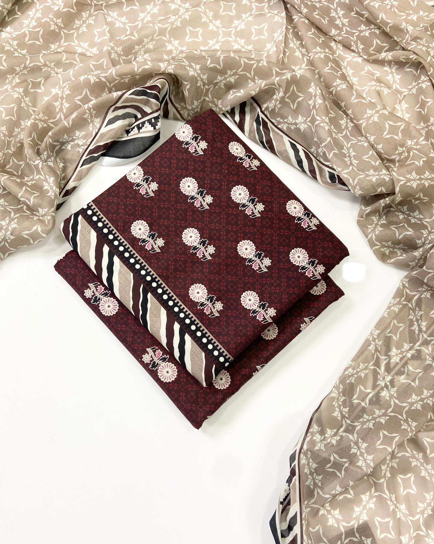 Bin Saeed Digital Printed Lawn 3PC