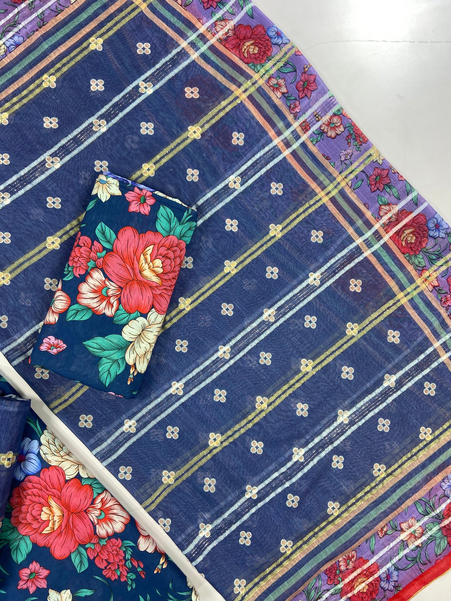 Baroque All Over Printed Lawn 3-PC