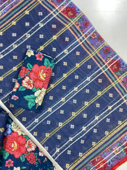 Baroque All Over Printed Lawn 3-PC
