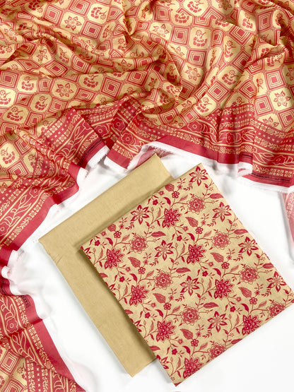 Safina Premium Printed Lawn 3PC
