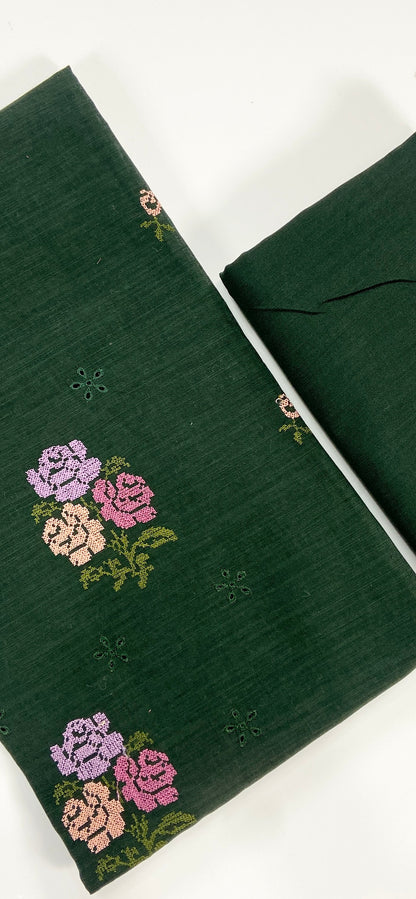 Bareeze Emb Khaddar 2PC