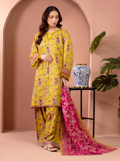 Edenrobe Digital Printed Lawn 3PC