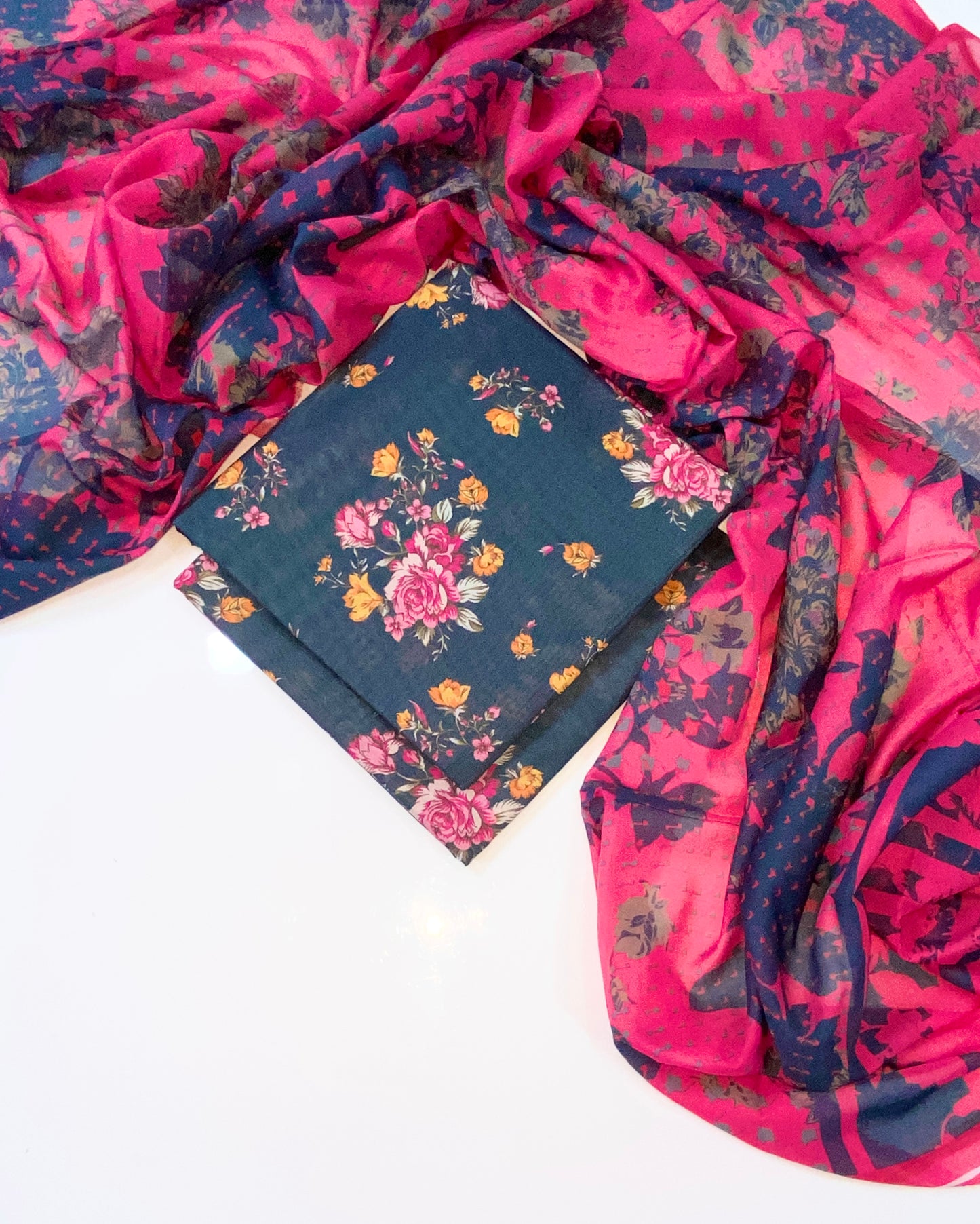 Baroque Digital Printed Lawn 3PC