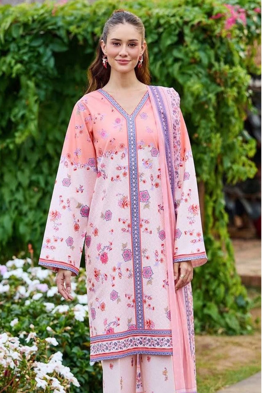 Farasha Digital Printed Lawn 3PC