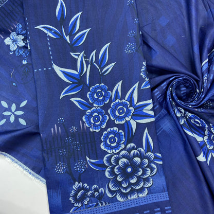 Digital Printed Wool Dhanak-Shirt