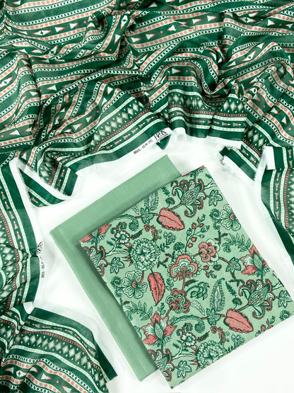 Zesh Digital Printed Lawn 3PC