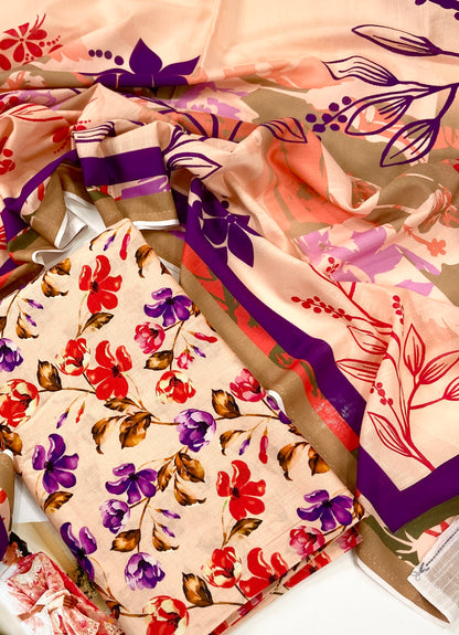 Nishat Digital Printed Khaddar 3PC
