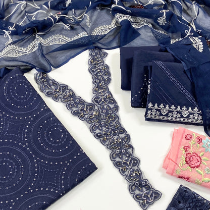 Zarmeen & Emaan Premium Emb Lawn 3PC