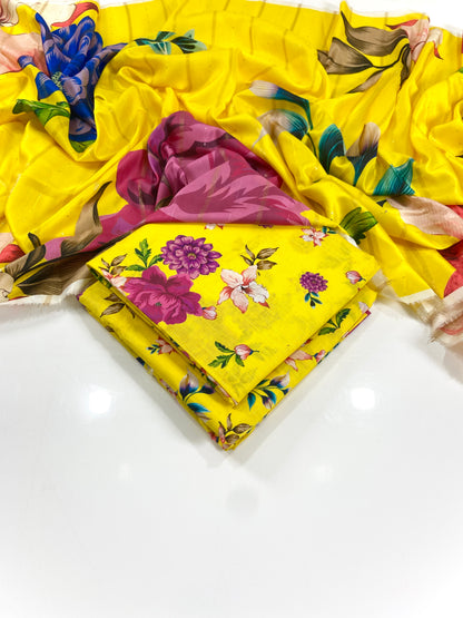 Elegance By Anaya Noor Printed Khaddar 3PC