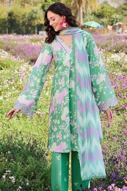 Farasha Digital Printed Lawn 3PC
